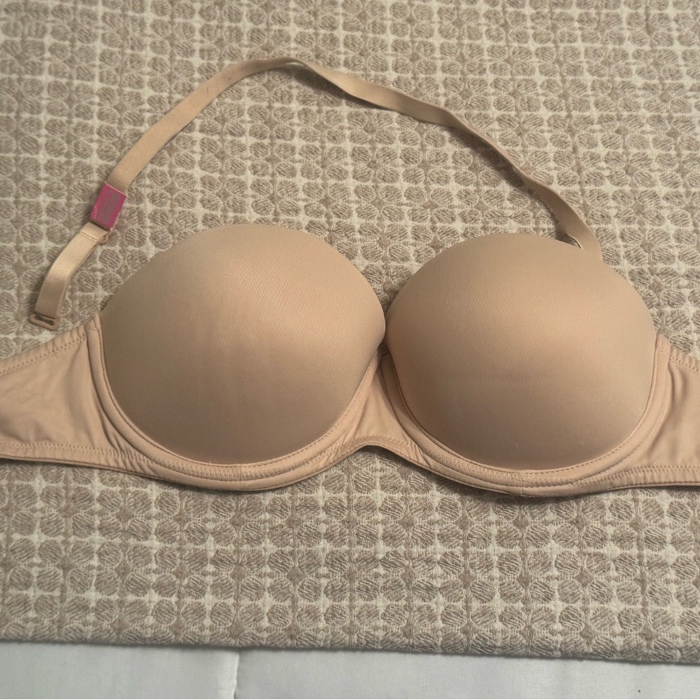 Seamless Tan Strapless/multiway bra